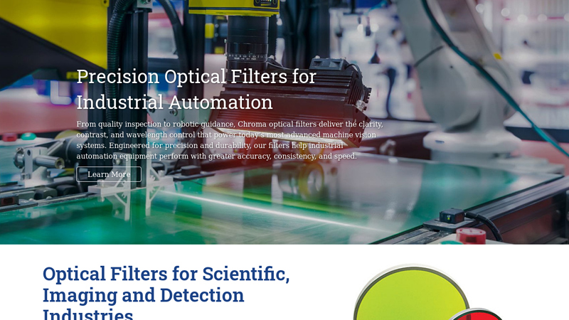 Optical Filters, Custom & OEM Filter Design, Imaging Systems ...