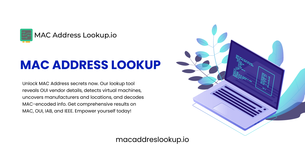 OUI Lookup Tool