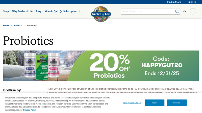 Our Probiotics