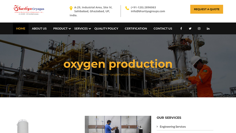 Oxygen Production
