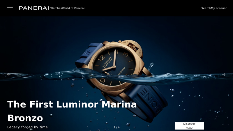Panerai: luxury Watches for men and for women
