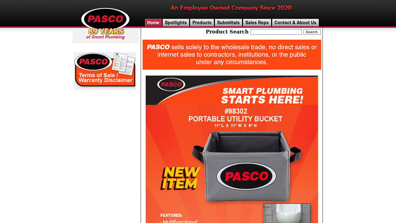 Pasco Specialty & Manufacturing Inc.