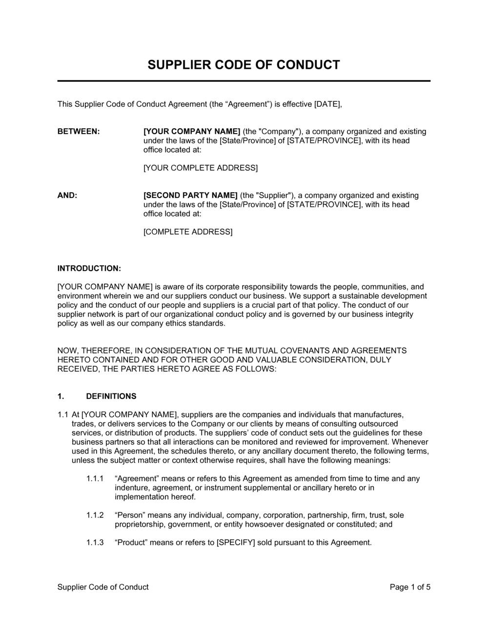 [PDF] SUPPLIER CODE OF CONDUCT