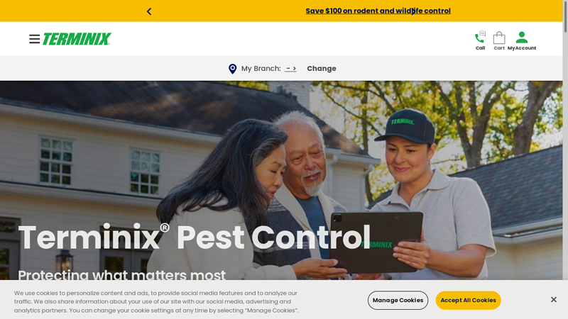 Pest Control & Termite Treatment