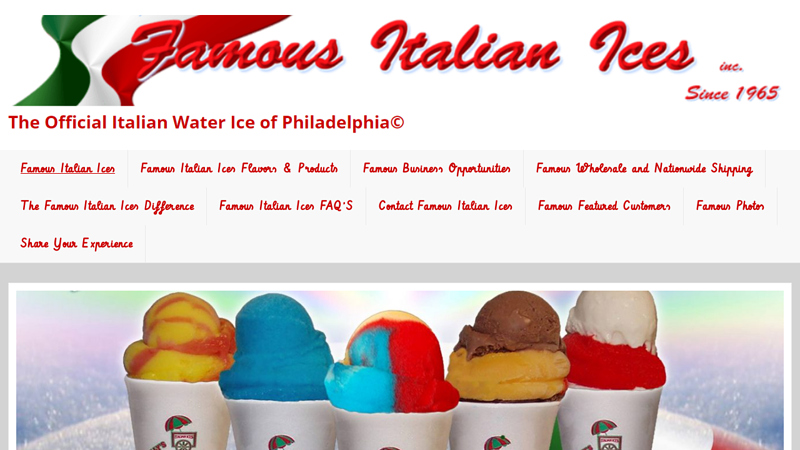 Philadelphia's Famous Italian Ices The Official Italian Water Ice of ...