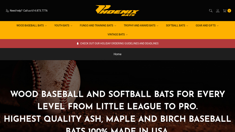 Phoenix Baseball Bats