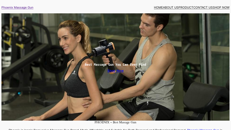 Phoenix Massage Gun