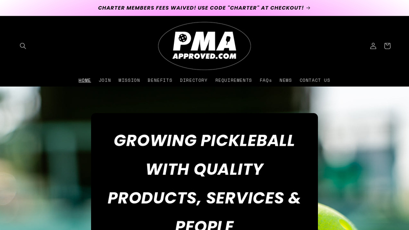 PICKLEBALL MANUFACTURERS ASSOCIATION