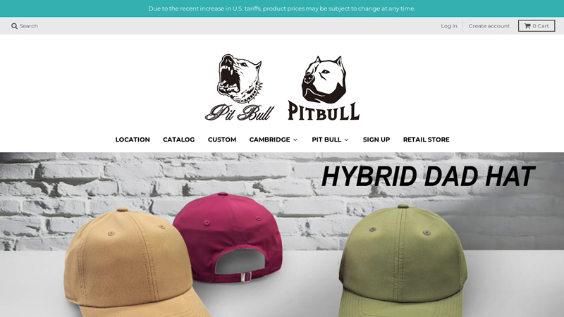 PitBull Premium Headwear