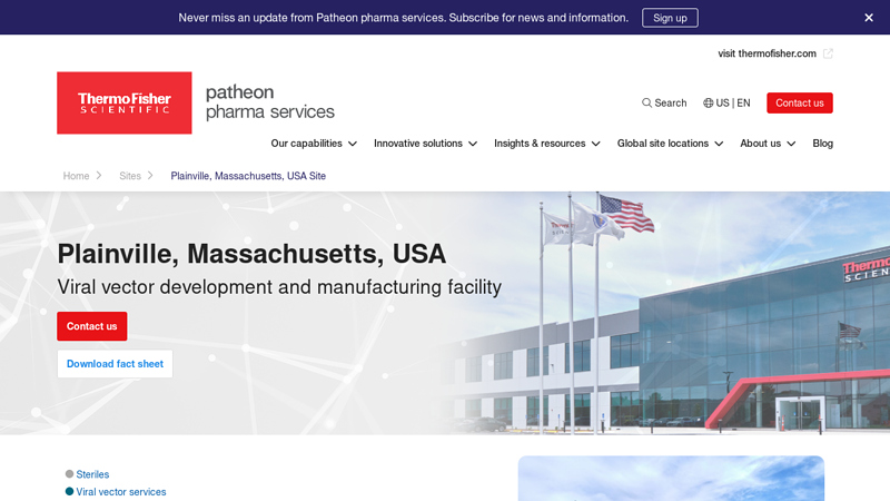 Plainville, Massachusetts Site