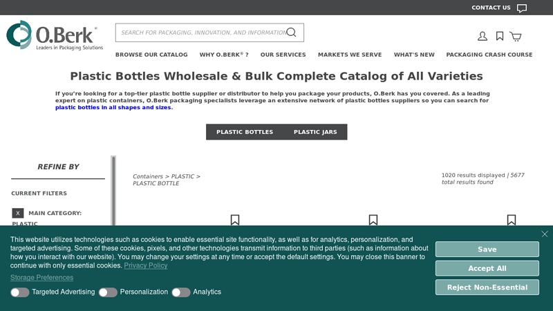 Plastic Bottles Supplier & Distributor