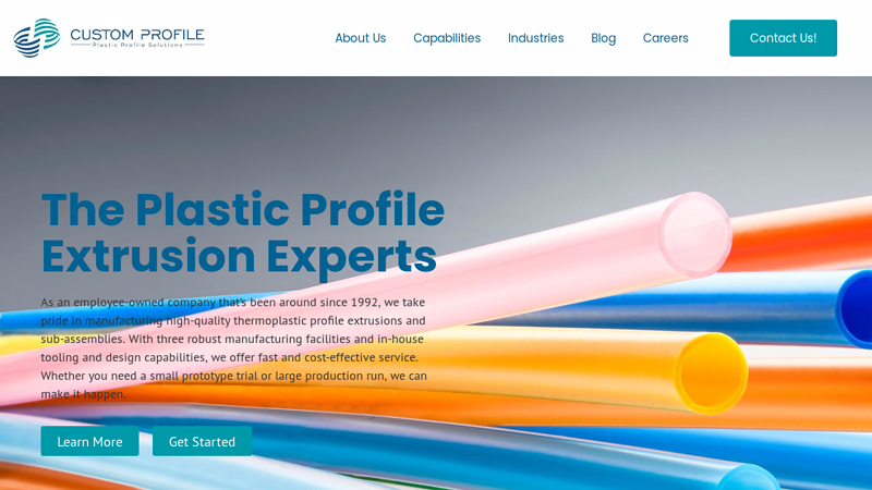 Plastic Profile Extrusion|Custom Profile