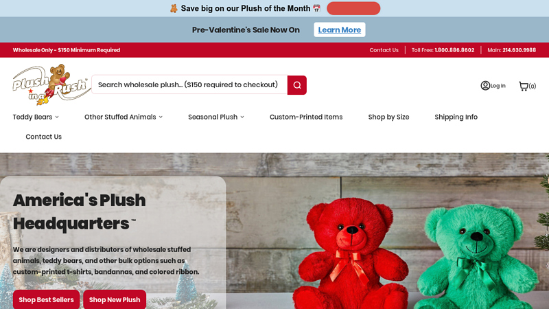 Plush in a Rush