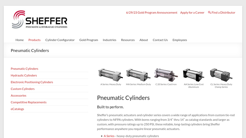 Pneumatic Cylinders