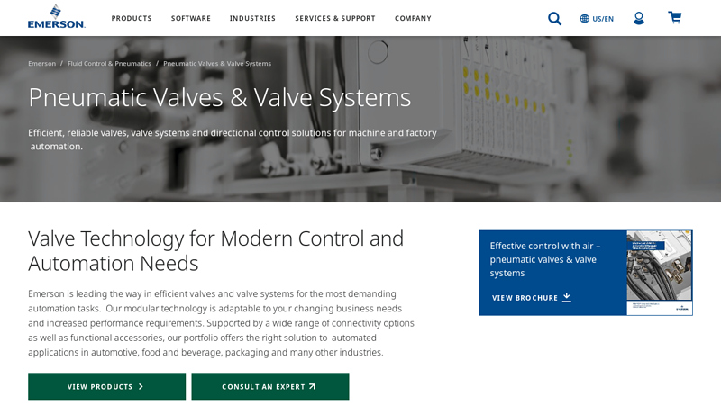 Pneumatic Valves & Valve Systems