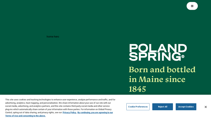 Poland Spring® Maine Spring Water