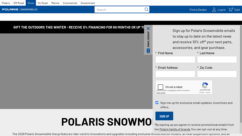 Polaris Snowmobiles