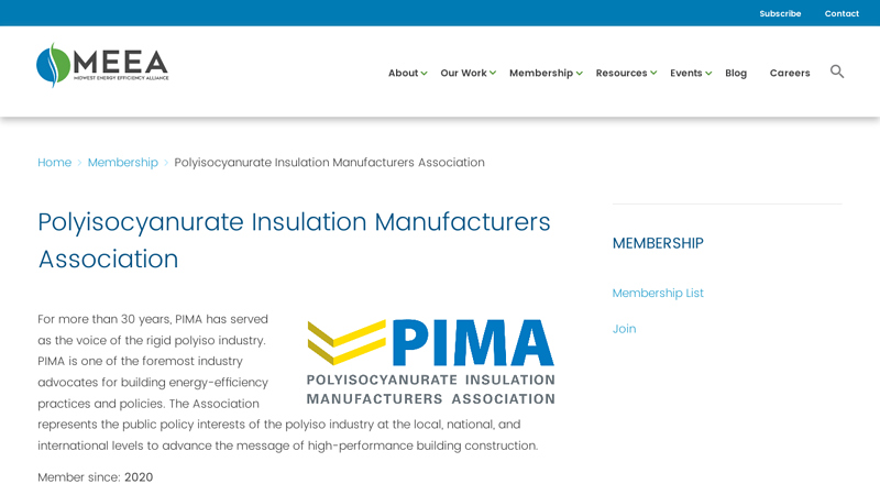 Polyisocyanurate Insulation Manufacturers Association