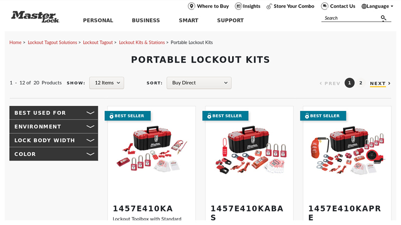 Portable Lockout Kits