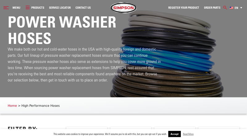 Power Washer Hoses
