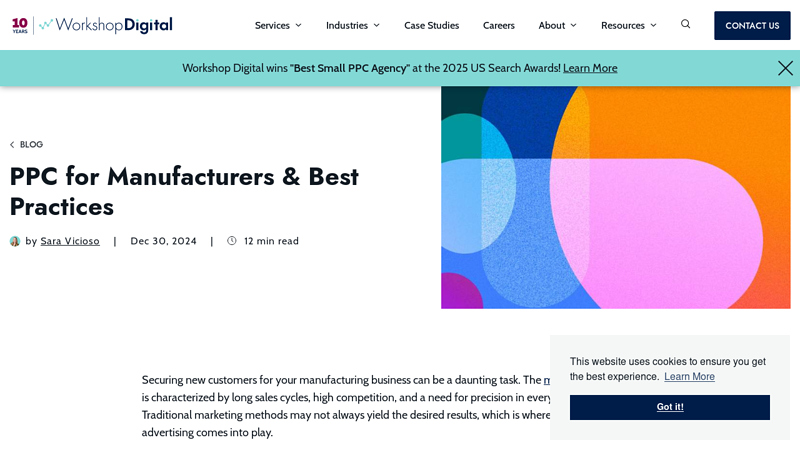 PPC for Manufacturers & Best Practices