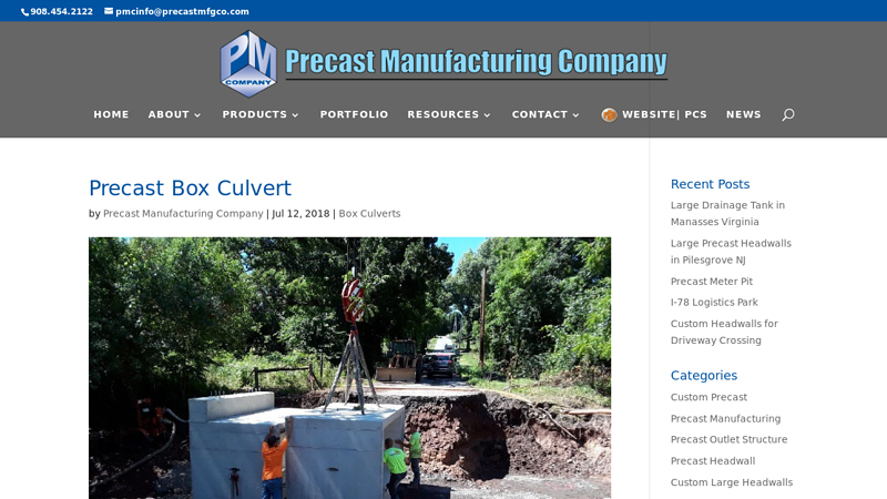 Precast Box Culvert