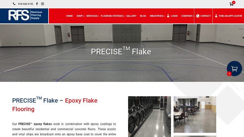 PRECISE™ Flake: Flakes for Epoxy