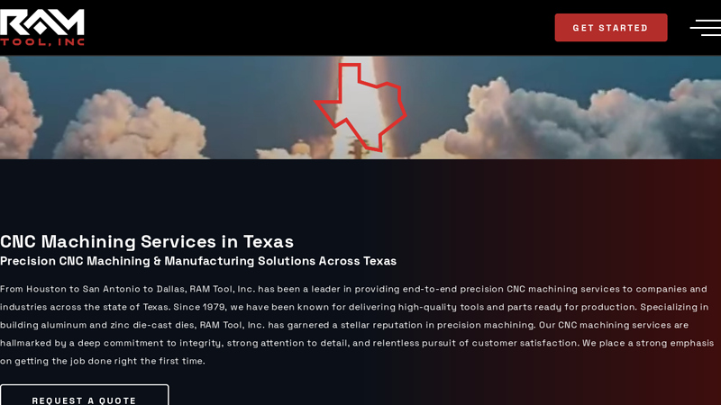 Precision CNC Machine Shop Serving Texas