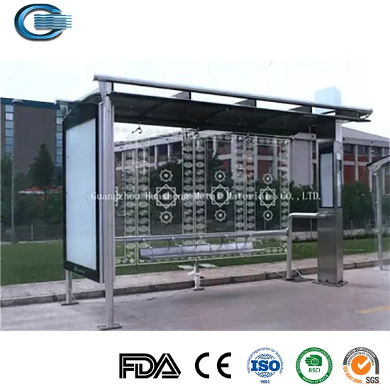 Prefabricated Bus Stop Shelters