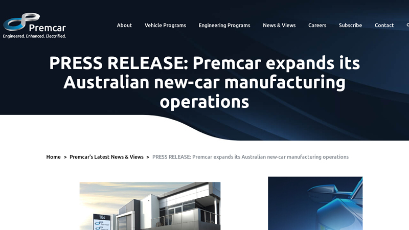 Premcar expands its Australian new