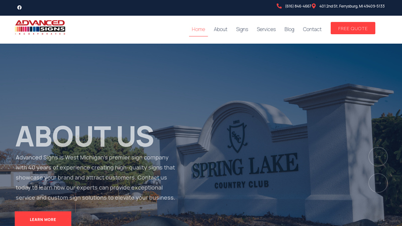 Premier Business Sign Company in Michigan