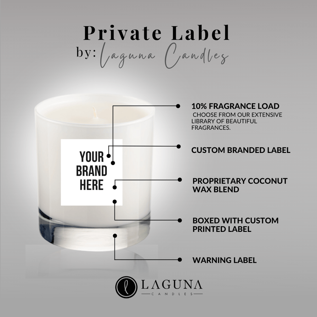 Private Label Candle manufacturer in California, USA.