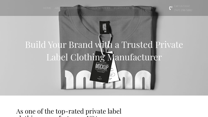 Private Label Clothing Manufacturers USA