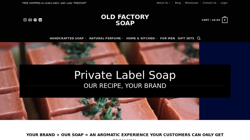 Private Label Soap & White Label Soap