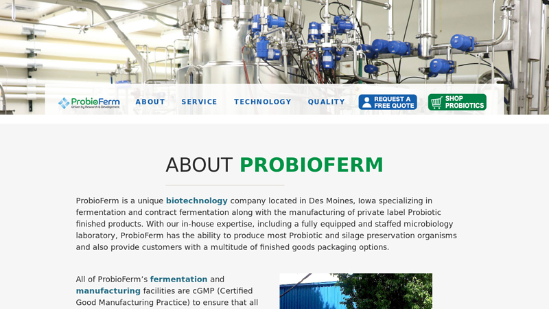 Probiotic Manufacturers in USA