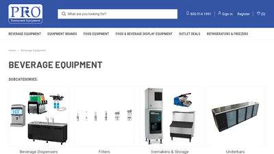 Beverage Equipment