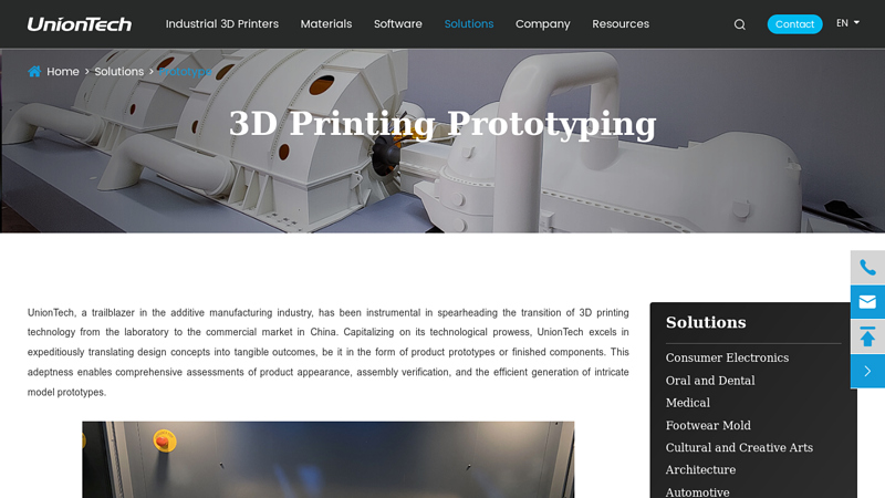 Prototyping 3D Printing Solutions Company