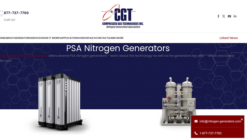 PSA Nitrogen Generators