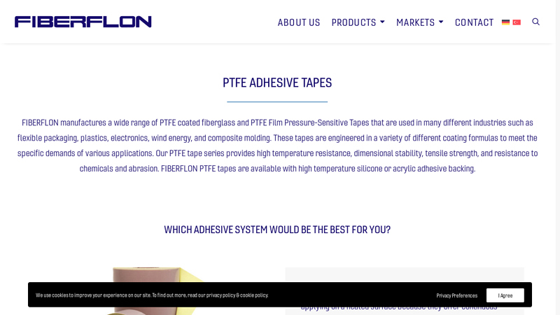 PTFE Adhesive Tapes