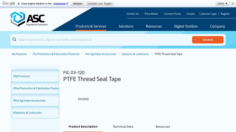 PTFE Thread Seal Tape