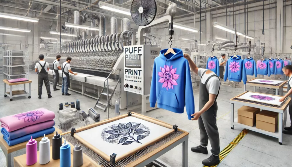 Puff Print Hoodie industry insight