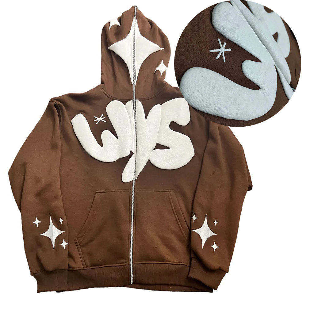 Puff Print Hoodies
