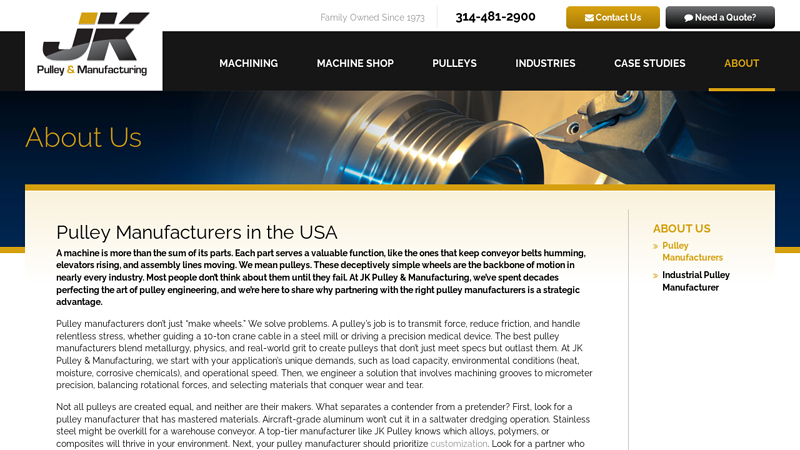 Pulley Manufacturers in the USA