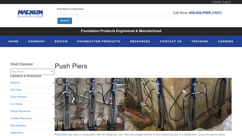 Push Piers