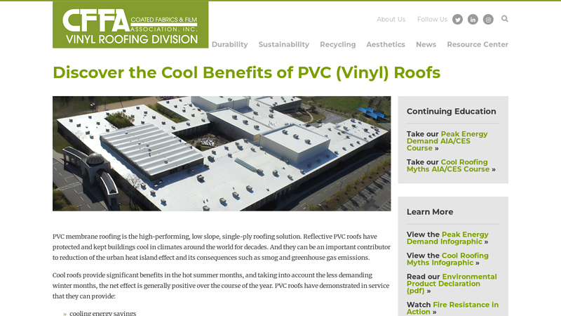 PVC Vinyl Roofing