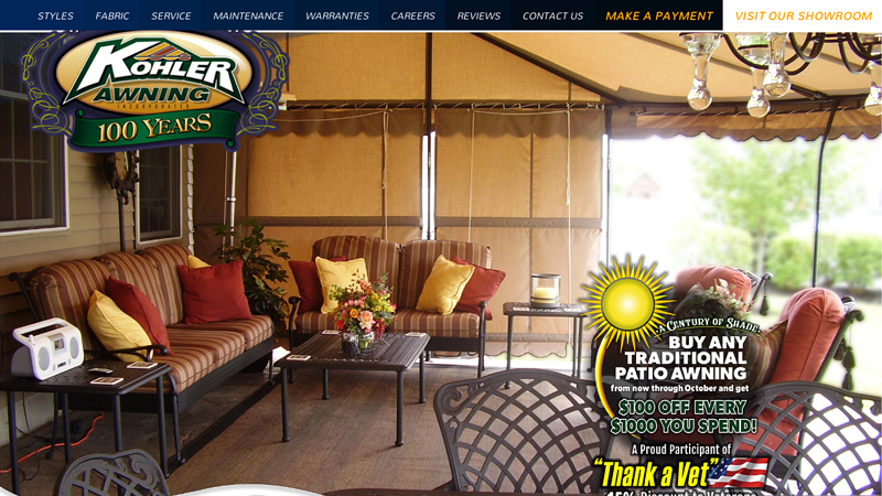 Quality awnings and screens since 1925