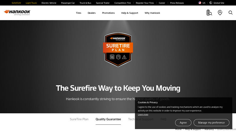 Quality Guarantee - Warranty
