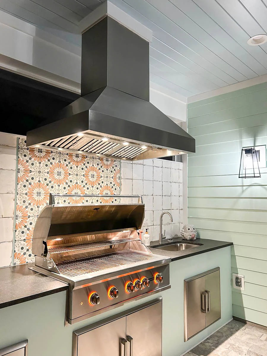 Range hoods: designer kitchen collection