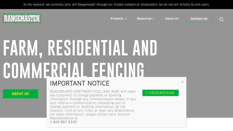 Rangemaster Fence