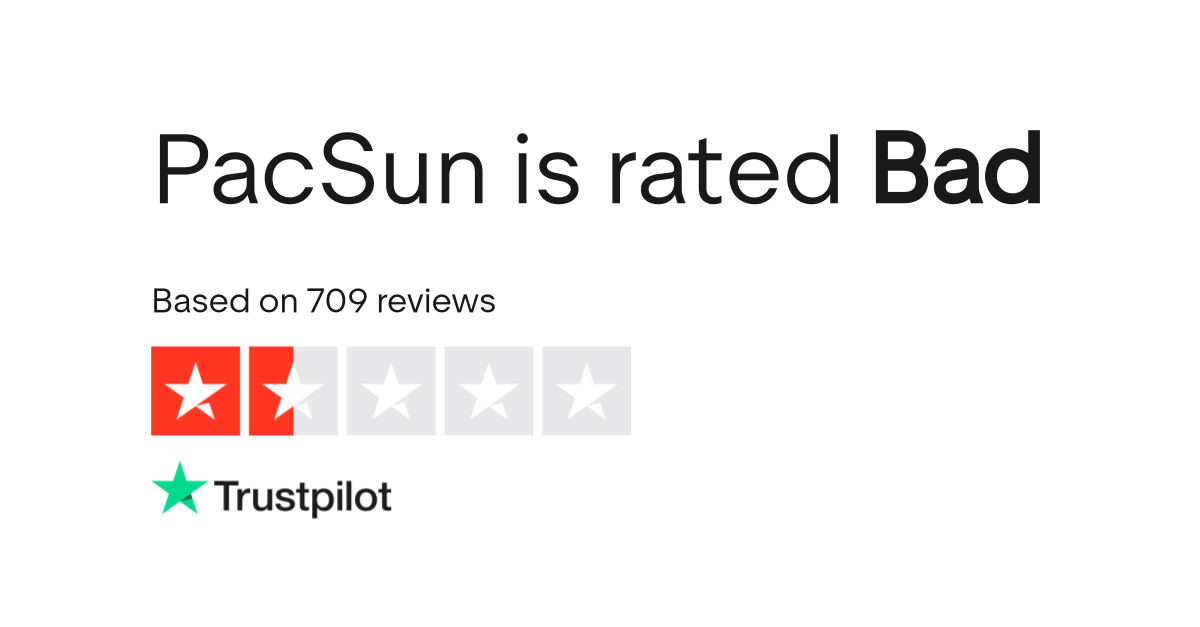 Read Customer Service Reviews of www.pacsun.com